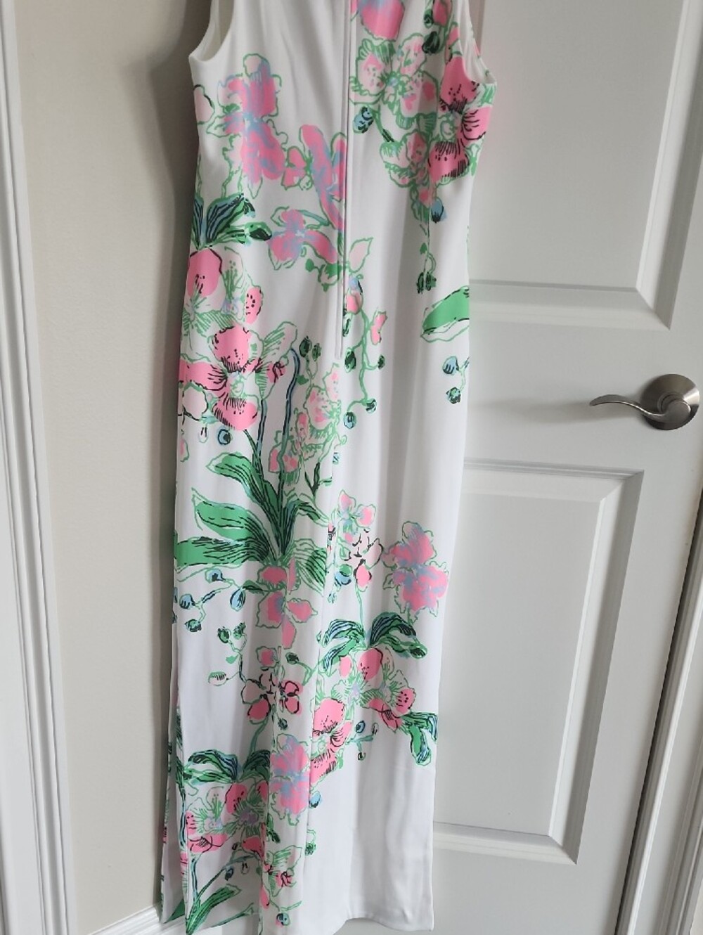 NWT Lilly Pulitzer Melodie Maxi Small Multi Oversized Orchids On The Avenue - Picture 5 of 6